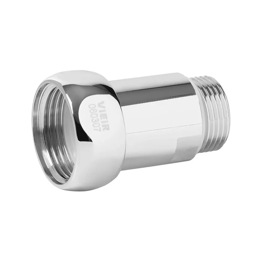 Изображение товара Соединение для полотенцесушителя VIEIR прямое 1 х 1/2 с резьбой