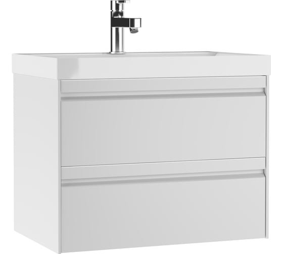 Изображение товара Тумба подвесная под раковину Домино UNIT 70 Chelsea В2 Белый DD4413T