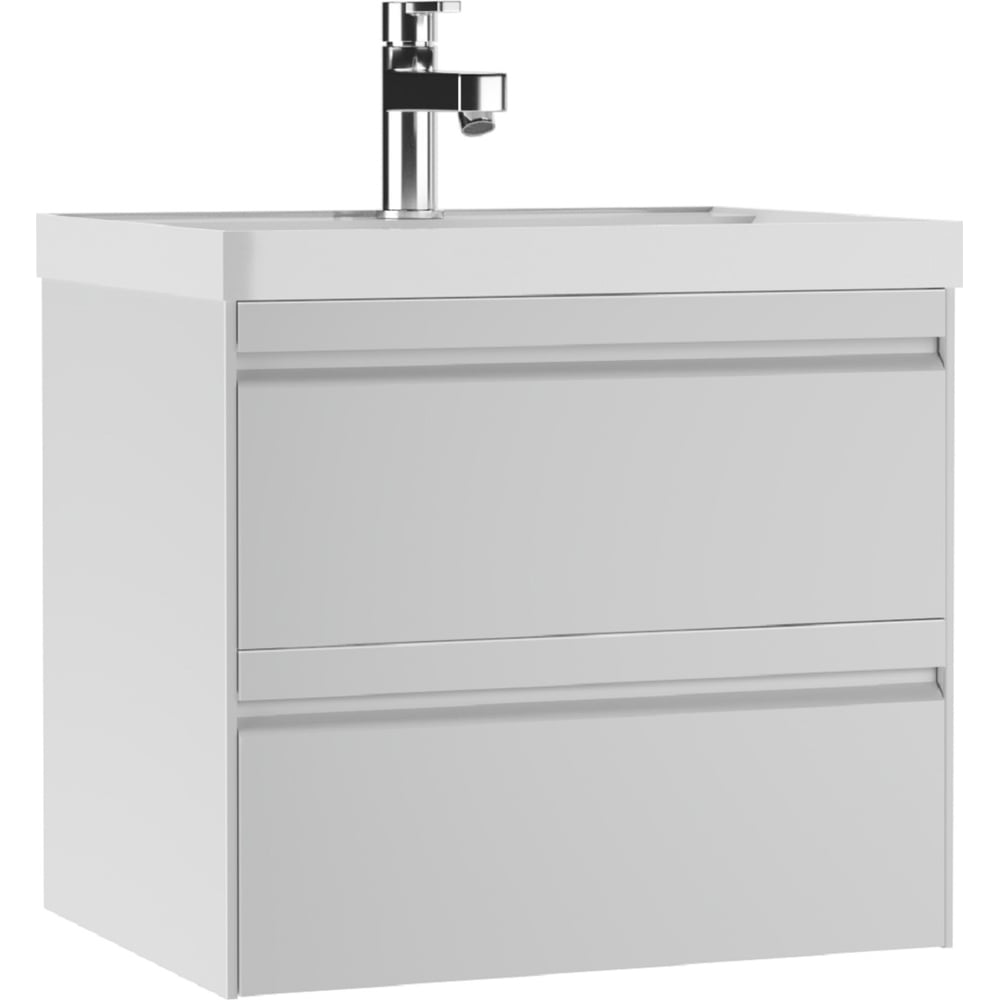 Изображение товара Тумба подвесная под раковину Домино UNIT 60 Chelsea В2 Белый DD4412T