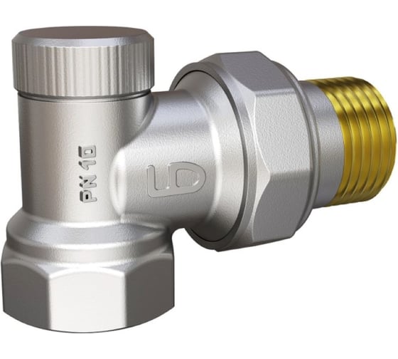 Изображение товара Настроечный клапан со сгоном LD PRIDE 1/2'' угловой 558268