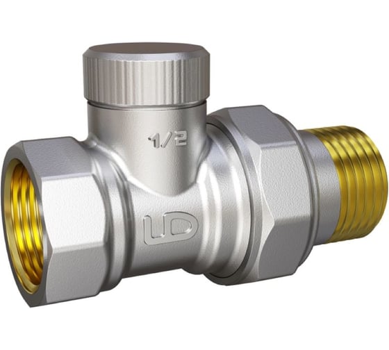 Изображение товара Настроечный клапан со сгоном LD PRIDE 1/2'' прямой 558267