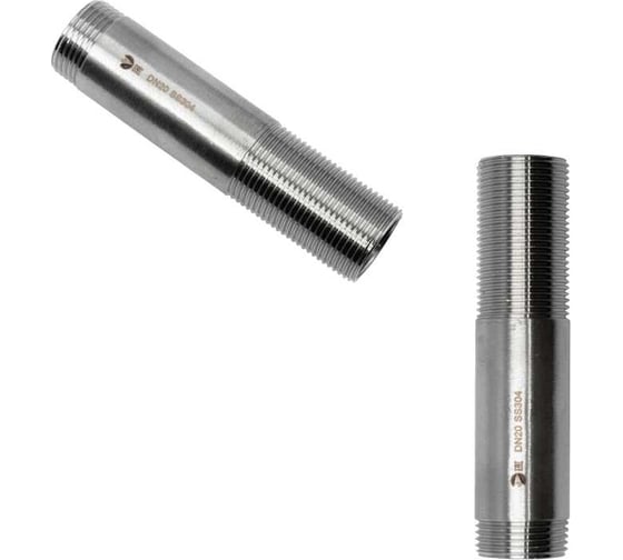 Изображение товара Сгон нержавейка NEWKEY Ду 20 (3/4 дюйма), AISI 304 PN16 набор 2 шт NAB2-NK-DPC20/4