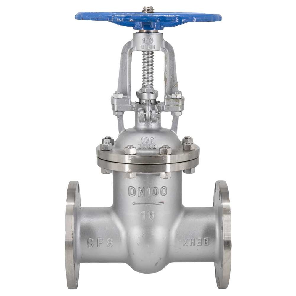 Изображение товара Задвижка клиновая фланцевая NEWKEY из нержавеющей стали DN 100 PN16