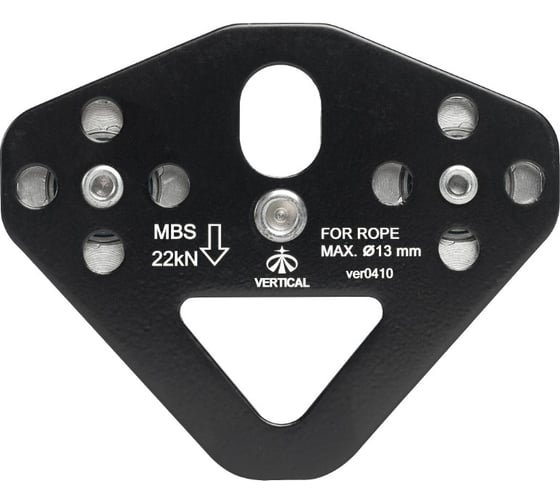 Изображение товара Блок-ролик Vertical Тандем алюминиевый с подшипником ver 0410