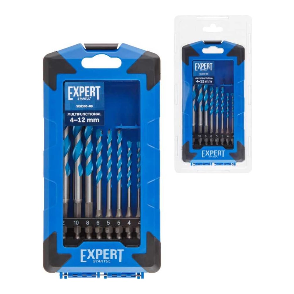 Изображение товара Набор сверл универсальных STARTUL MultiFunctional EXPERT 8 шт 4-12 мм