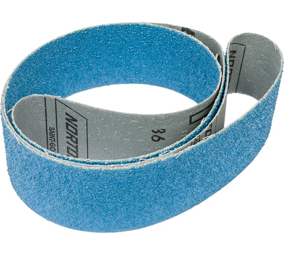 Изображение товара Лента шлифовальная Blue Forse (1250x50 мм; Р36; цирконий) для гриндера NORTON 78072745190