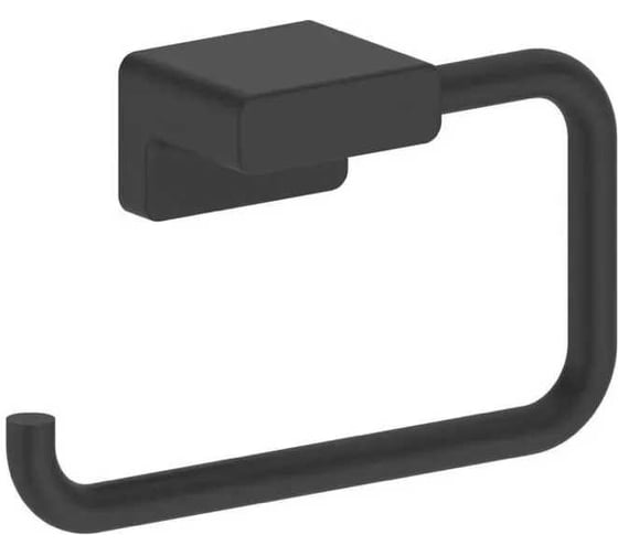 Изображение товара Держатель для туалетной бумаги VIEIR без крышки, нержавеющая сталь, черный V5209-C