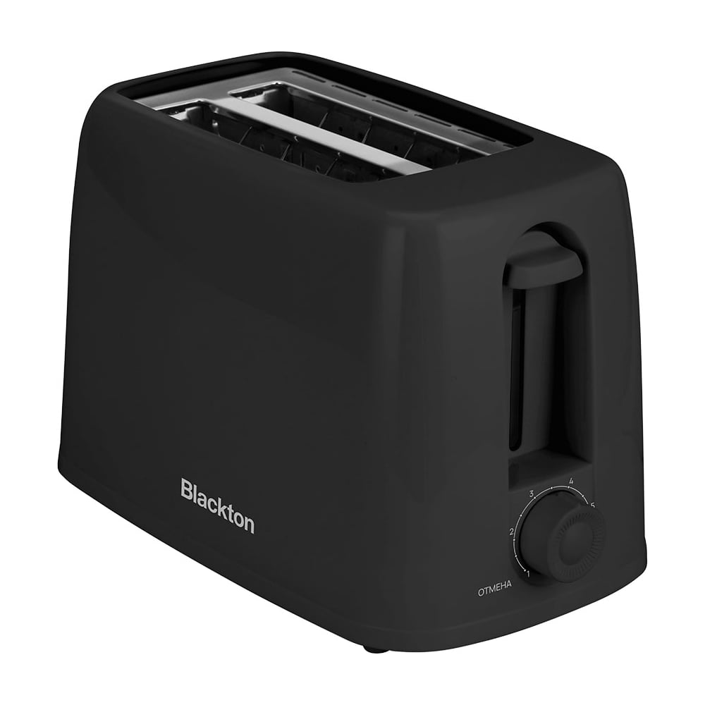 Изображение товара Тостер Blackton Bt T2110 Черный автоматическое центрирование 2 тоста мощность 700 Вт