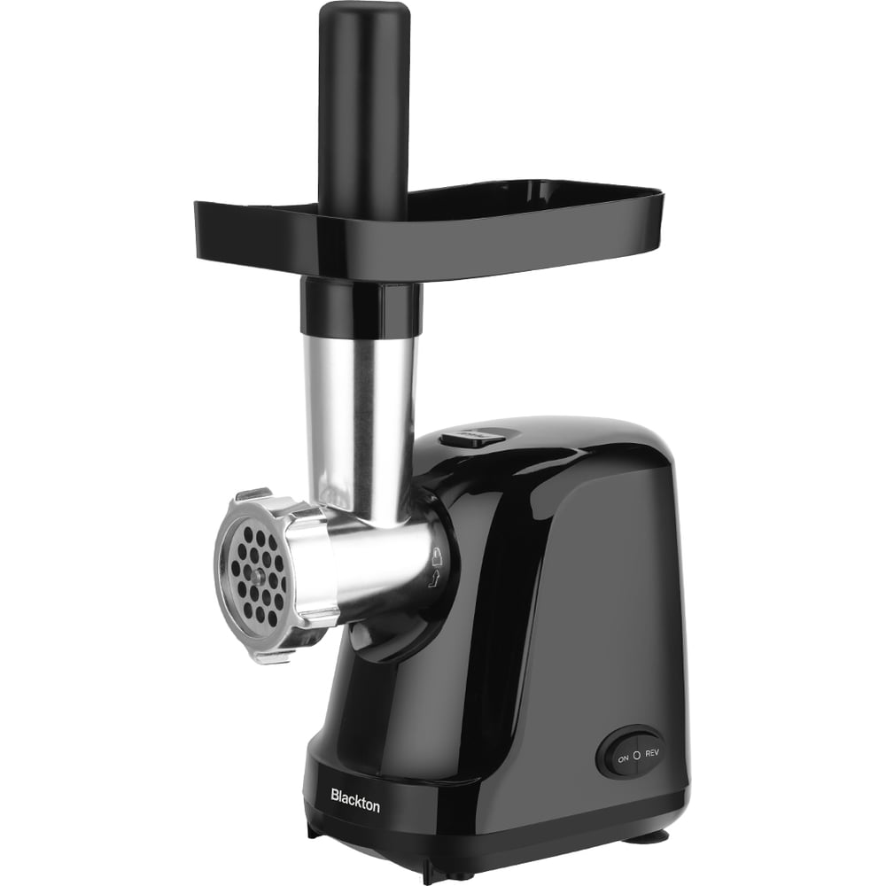 Изображение товара Мясорубка Blackton BT MG1111 черная мощная с насадками и защитой