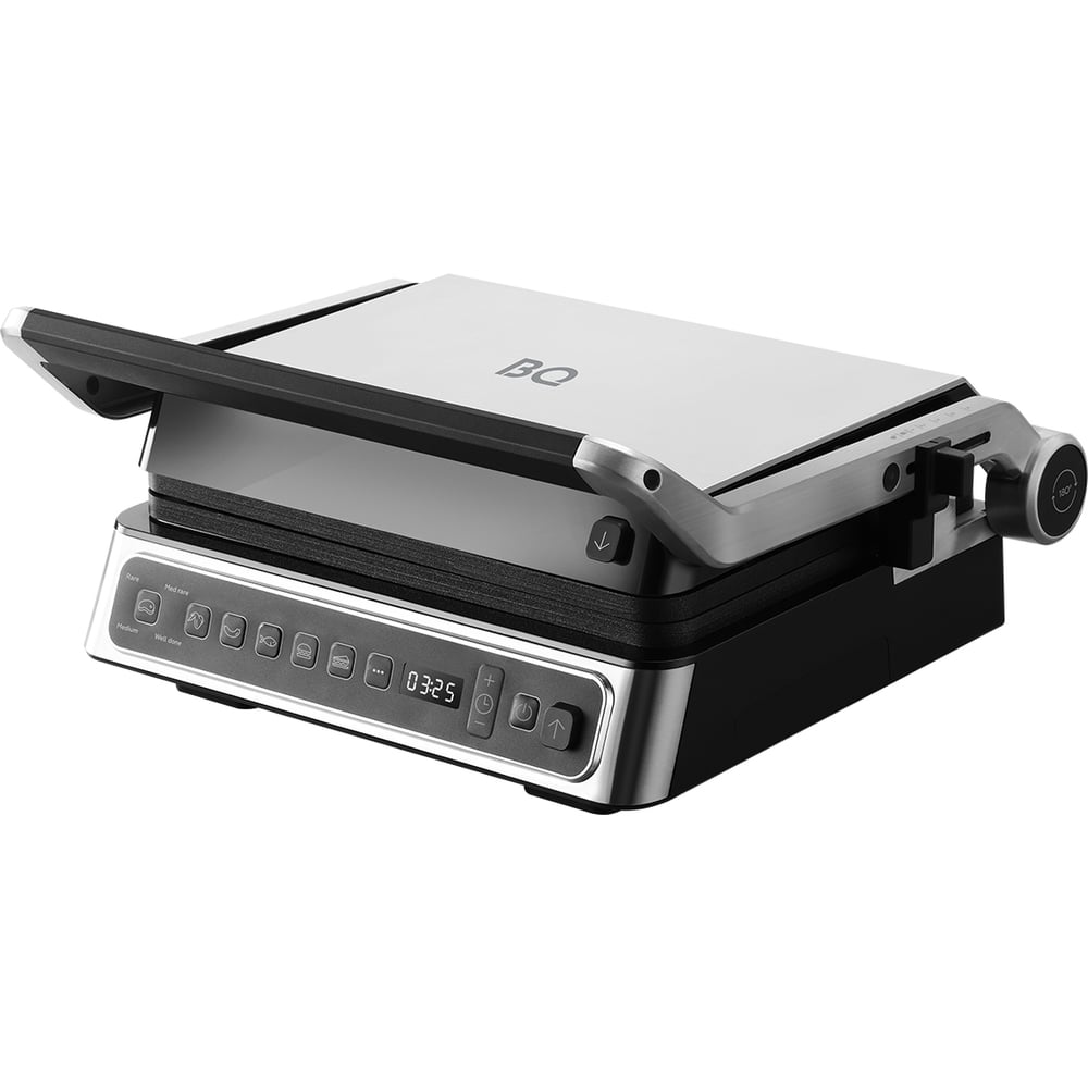 Изображение товара Электрический гриль BQ GR3010 Черный-Стальной