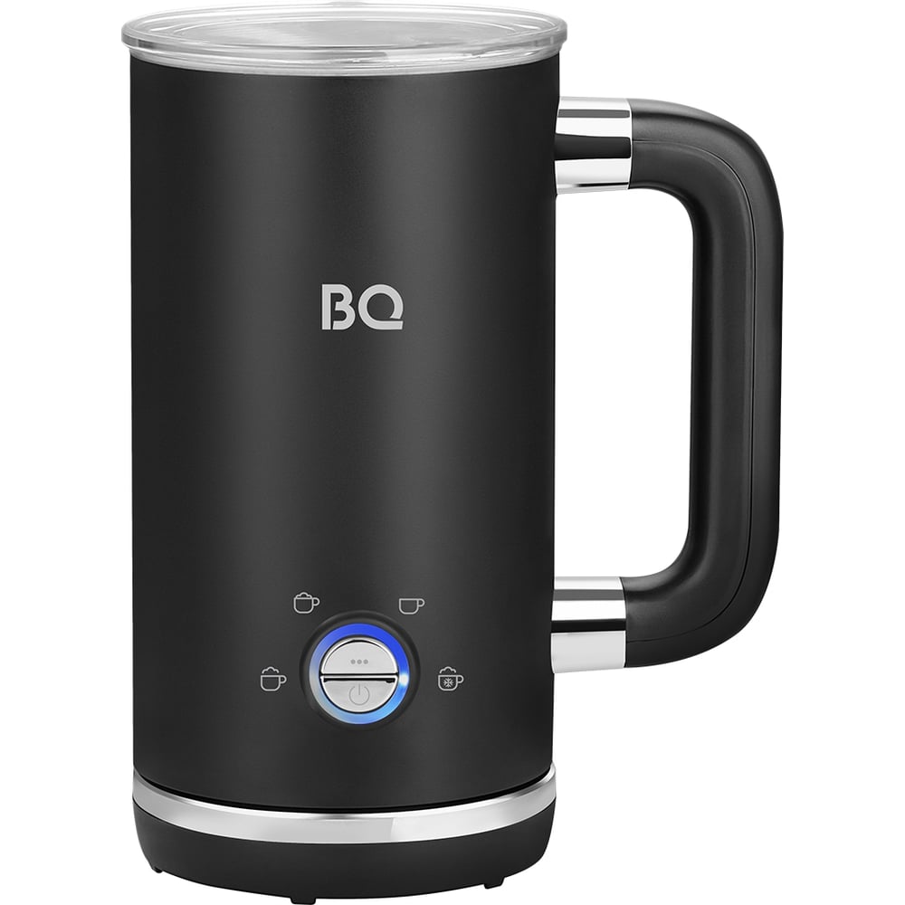 Изображение товара Вспениватель молока BQ MF1000 Черный - быстрый и надежный для кофейных напитков