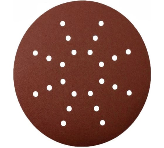 Изображение товара Шлифовальные круги Vitatools 225 мм для жирафа, Р80, 5 штук, 24 отверстия R-225-P80-5-24