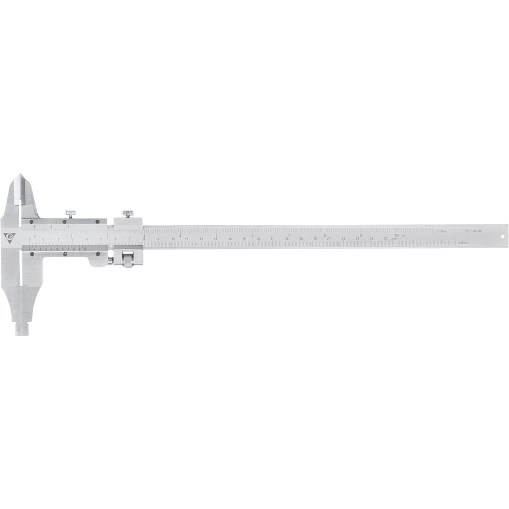 Штангенциркуль Micron ШЦ-2- 300 0,05 губ. 60мм дв. шк. ГРСИ 91149-24 с поверкой 414884