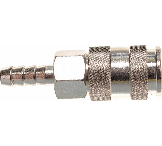 Изображение товара Быстросъемное соединение автомат на елочку 10 мм рапид для компрессора Pegas pneumatic 3207