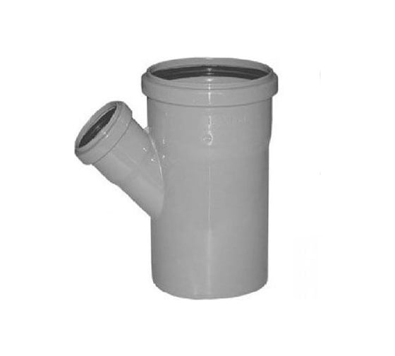 Изображение товара Тройник ViEiR Vieir ПВХ Ф110x50x45, подключение малого отвода ARN2278