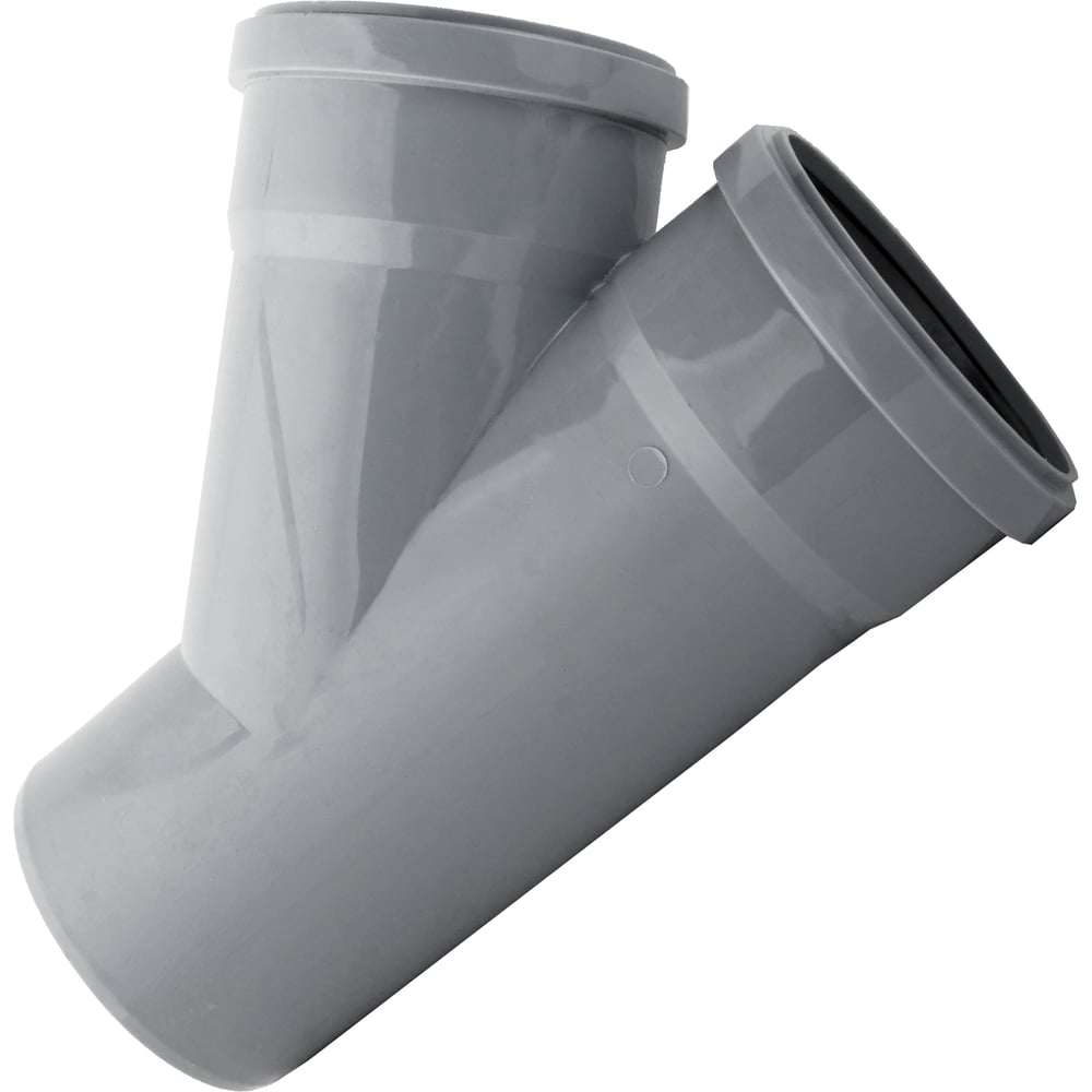 Изображение товара Тройник ViEiR ПВХ Ф110x110x45 боковое ответвление под углом 45 градусов