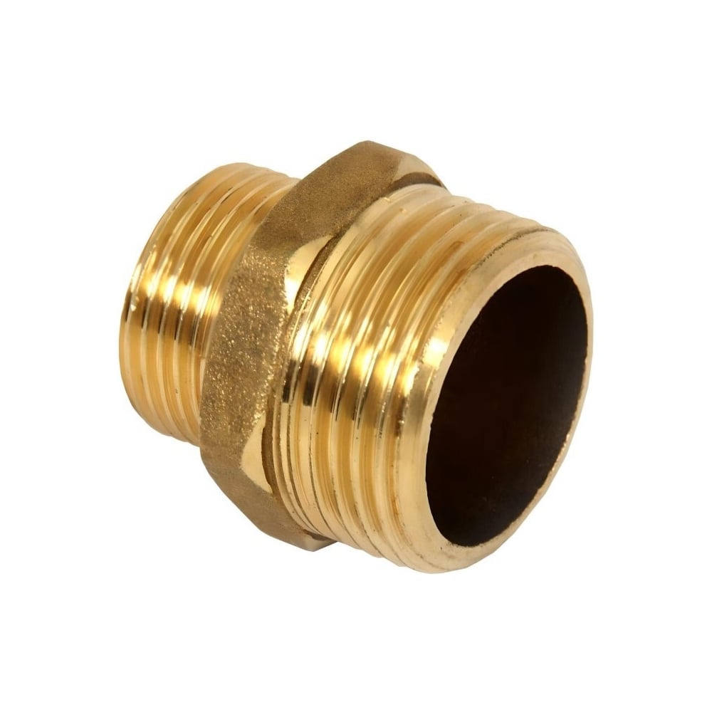 Изображение товара Латунный переходной ниппель ViEiR 1/2-1/2 наружная резьба