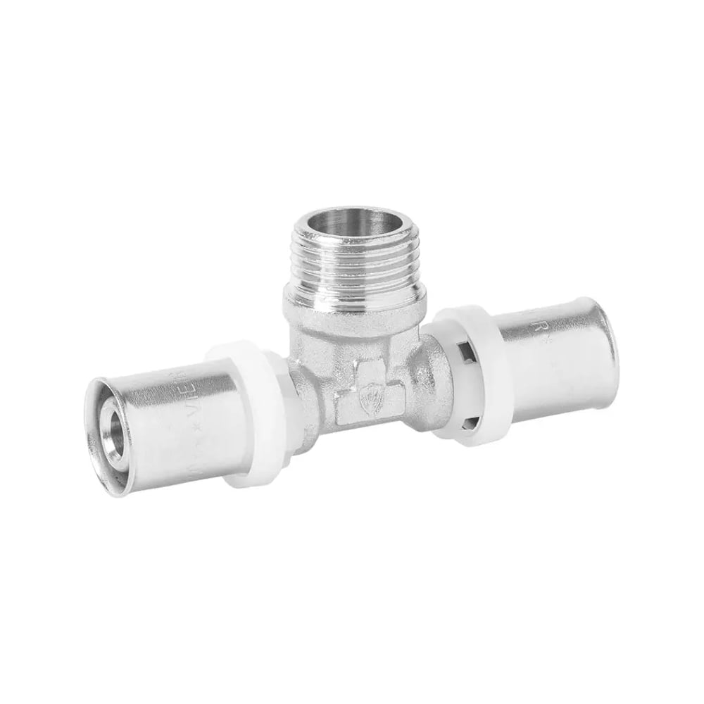 Изображение товара Обжимной тройник ViEiR 20×3/4 × 20 для металлопластиковых труб