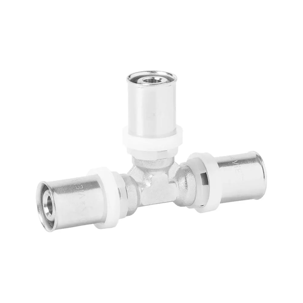 Изображение товара Обжимной тройник переходной ViEiR 26×16×26 для металлопластиковых труб