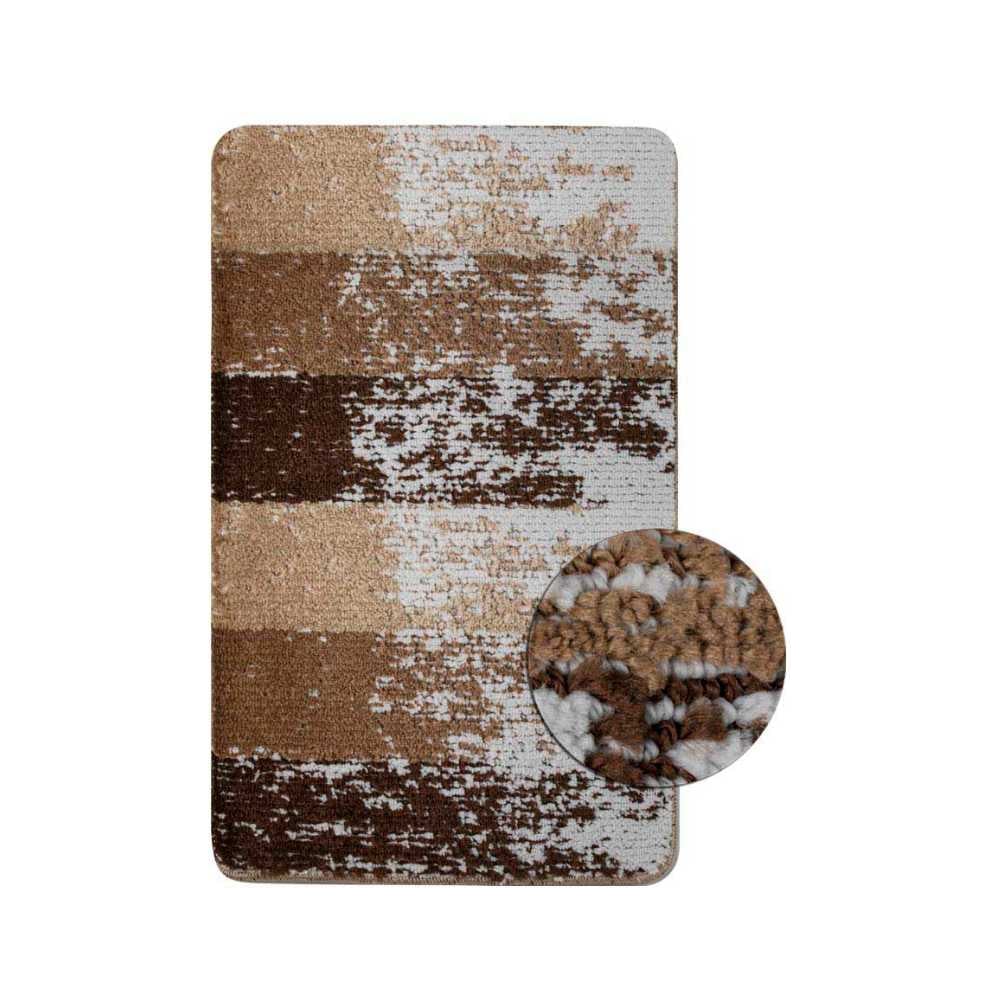 Изображение товара Коврик в ванную САНАКС SILVER коричневый 50х80 см для ванной комнаты