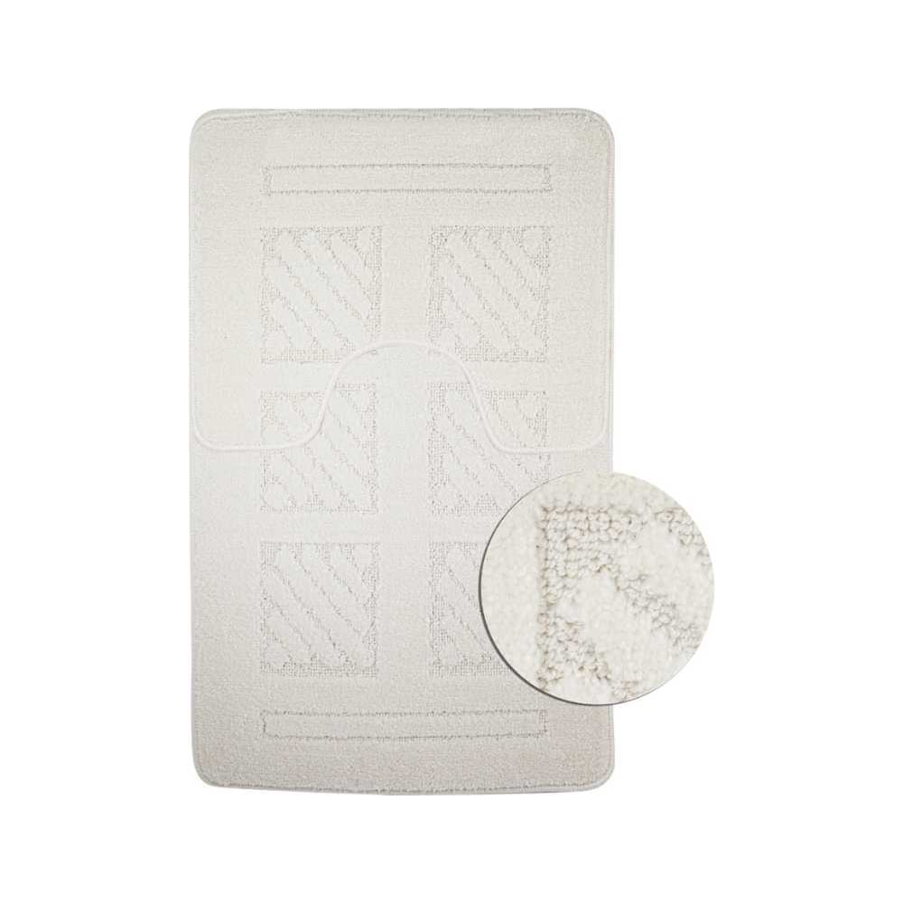 Изображение товара Коврик в ванную комнату САНАКС SILVER коричневый 60х100 см полиэстер латекс