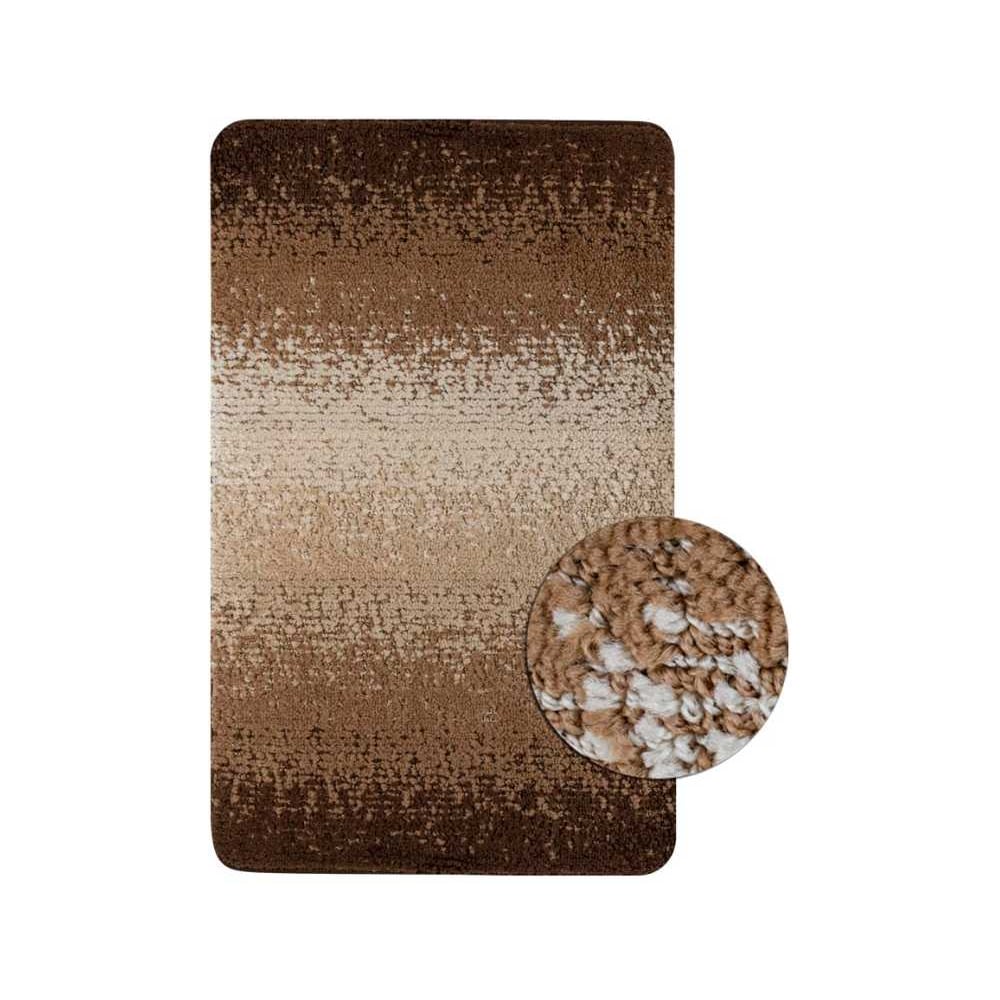 Изображение товара Коврик в ванную САНАКС SILVER коричневый 50х80 см
