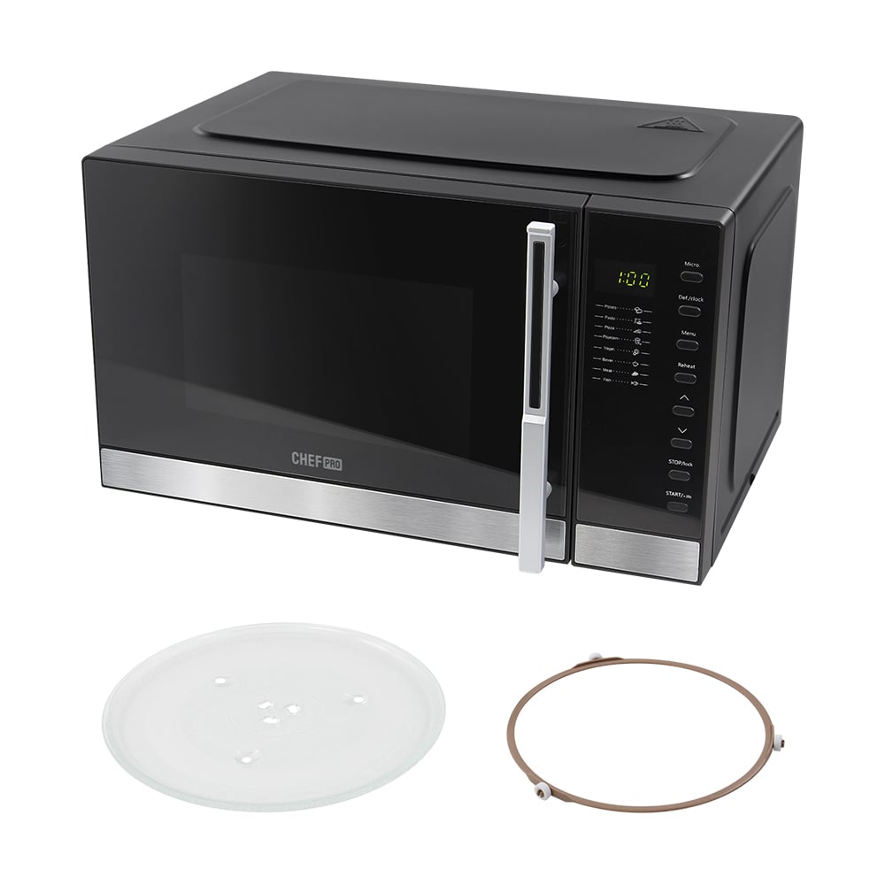 Изображение товара Микроволновая печь CHEF PRO CF-MW1955A черный 28л, 1500Вт, дисплей