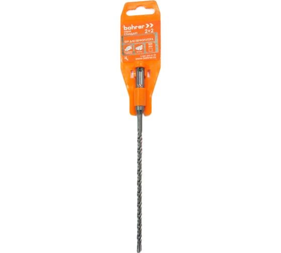 Изображение товара Бур Стандарт (16x150х210 мм; 2 резца + 2 спирали; SDS-Plus) BOHRER 30116210