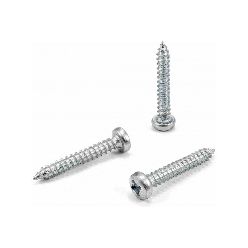 Изображение товара Саморез Квадра DIN 7981 4.2x19 цинк для крепежных работ 100 шт