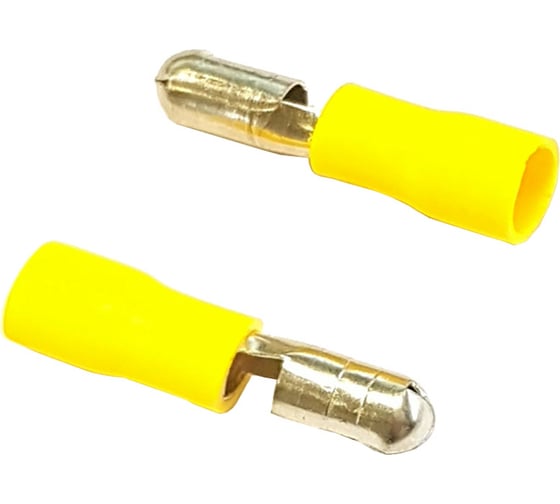 Изображение товара Штекерная изолированная клемма «папа» Nord-Yada с ПВХ манжетой 4-6 кв.мм 907395