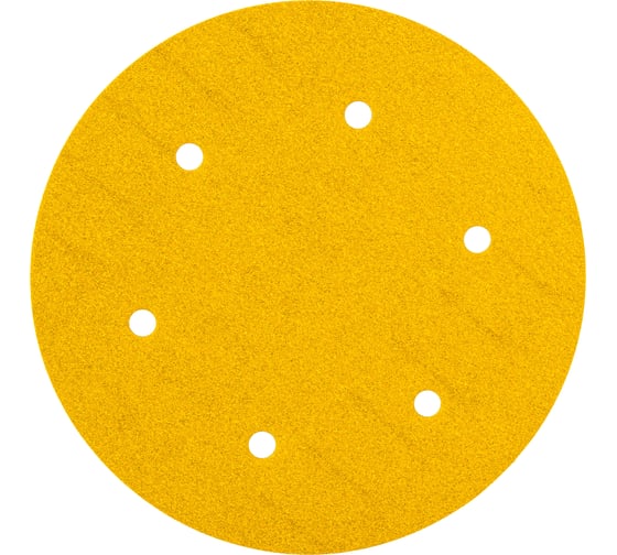 Изображение товара Круг шлифовальный на липучке Giraffe GOLD (225 мм; 6 отверстий; Р180) ABRAFORM AF-GG6-180