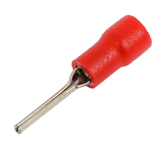 Изображение товара Штыревая круглая изолированная клемма Nord-Yada с ПВХ манжетой 0,5-1,5 кв.мм 907396