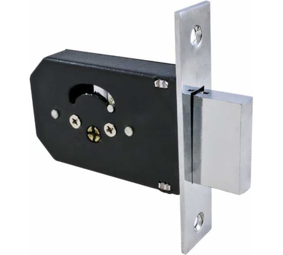 Изображение товара Врезной замок СТАНДАРТ 955-5К CP (хром; крестовой ключ; без ручек) 9274