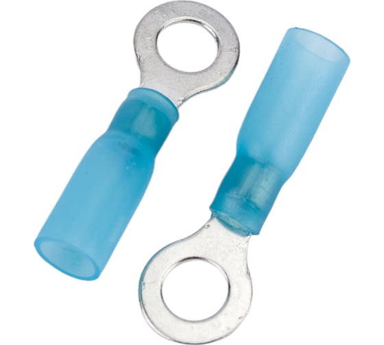 Изображение товара Кольцевая изолированная термоусаживаемая клемма Nord-Yada 6.5мм 1.5-2.5кв. мм (синяя) 906366