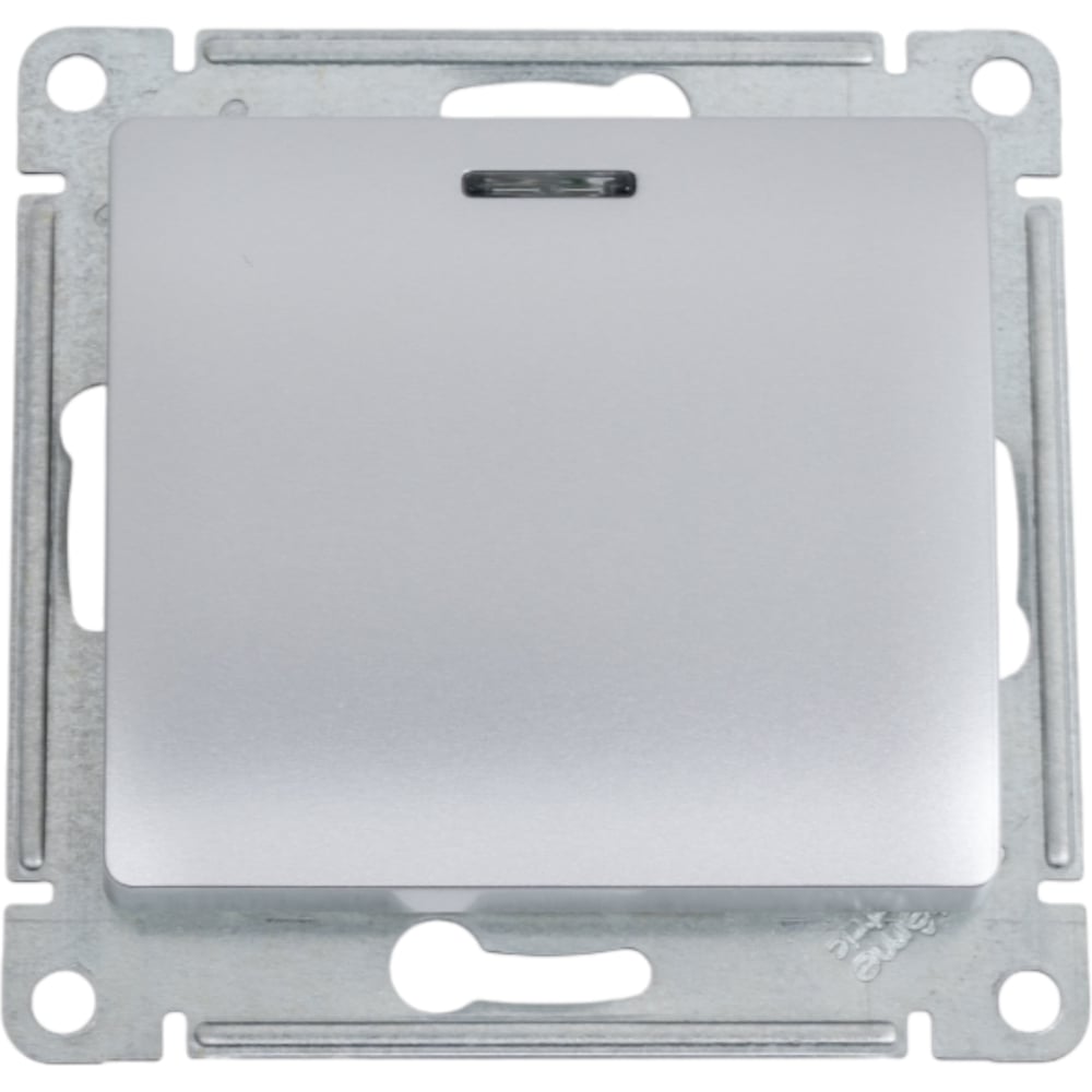 Изображение товара Переключатель Systeme Electric Glossa 1-клавишный с подсветкой