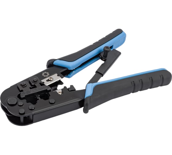 Изображение товара Обжимные клещи для обжима коннекторов 5bites RJ-45, RJ-12, 11 фиксатор и зачистка LY-T568R