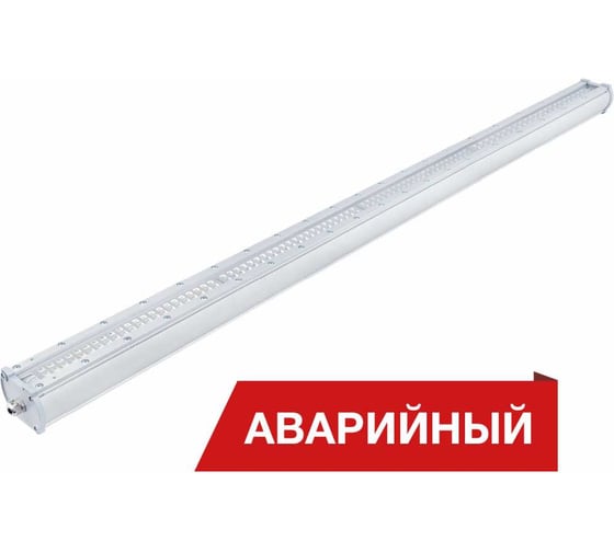 Изображение товара Светодиодный аварийный светильник DIORA Piton 110/13600 Д прозрачный 13600лм 110Вт 3000K IP65 0,95PF 80Ra Кп<1 DP110D-PZ-3K-A