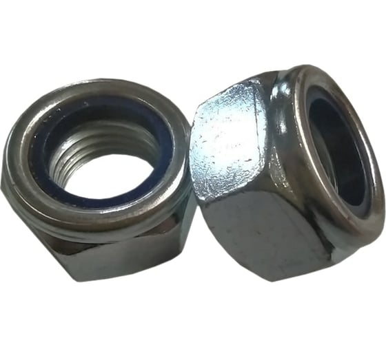 Изображение товара Самоконтрящаяся гайка ZAMETAL М12 8.0 DIN 982 (высокая) оц. уп. 250 шт ZA518668