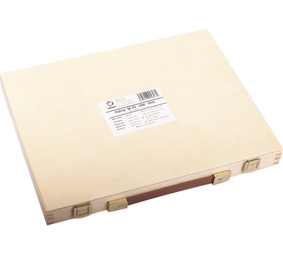 Изображение товара Набор метчиков и плашек Bucovice Tools M1-D M3-M12 HSS 34пр 340122