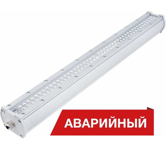 Изображение товара Светодиодный аварийный светильник DIORA Piton 48/6300 Г90 6300лм 48Вт 3000K IP65 0,95PF 80Ra Кп<1 DP48G90-3K-A