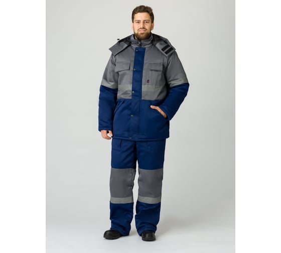Изображение товара Зимний костюм Факел Профи-Норд темно-синий/серый, р. 64-66; 170-176 87479943.011