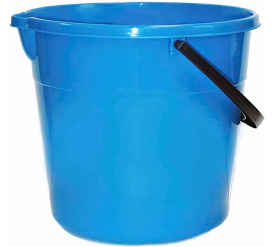 Изображение товара Ведро с носиком Умничка КЛАССИКА 10 л, голубое MPG8317