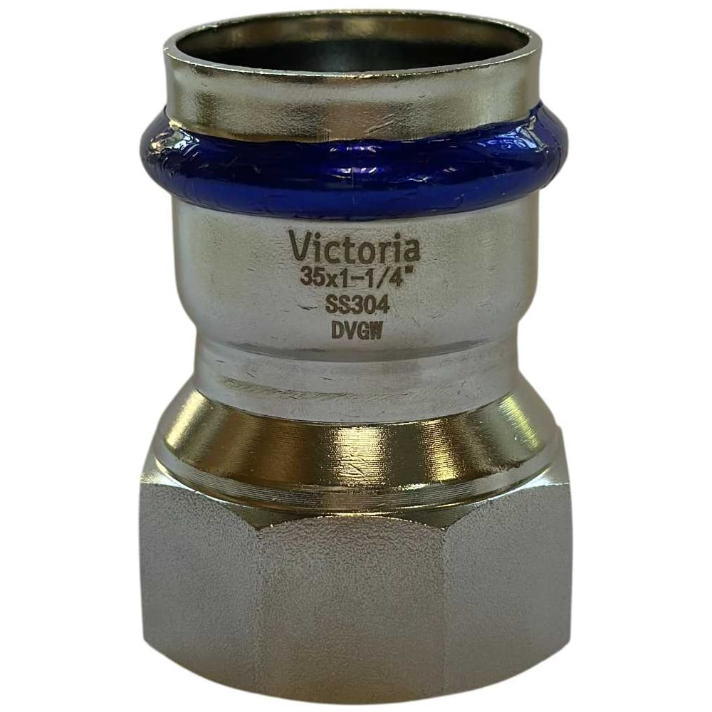 Изображение товара Муфта пресс Victoria  из нержавеющей стали ф54-2внут. арт. 58-022