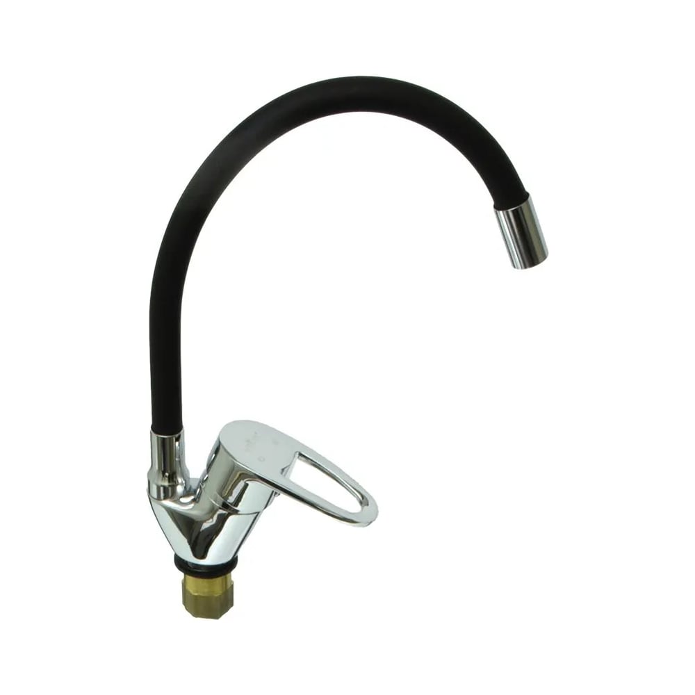 Изображение товара Современный однорычажный смеситель для кухни ViEiR V194021-C черный