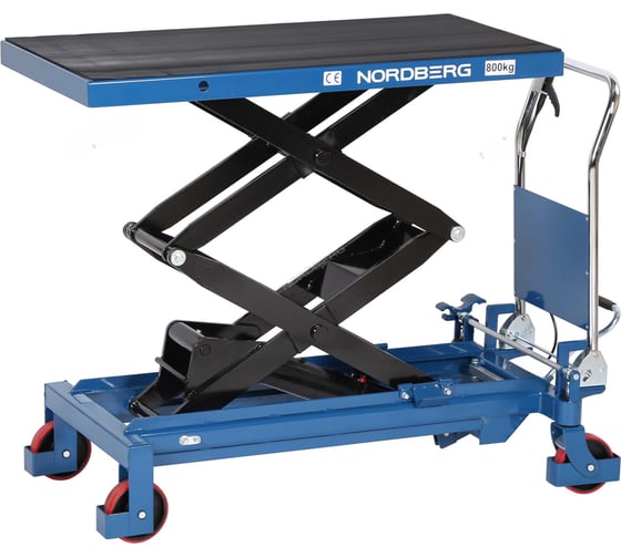 Изображение товара Подъемный гидравлический стол NORDBERG 800 кг N3T800