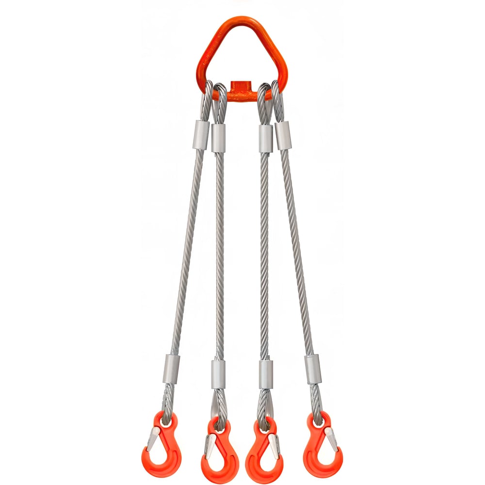 Изображение товара Строп канатный четырехветвевой ПК Такелаж 4СК 5т 1,5м опрессовка