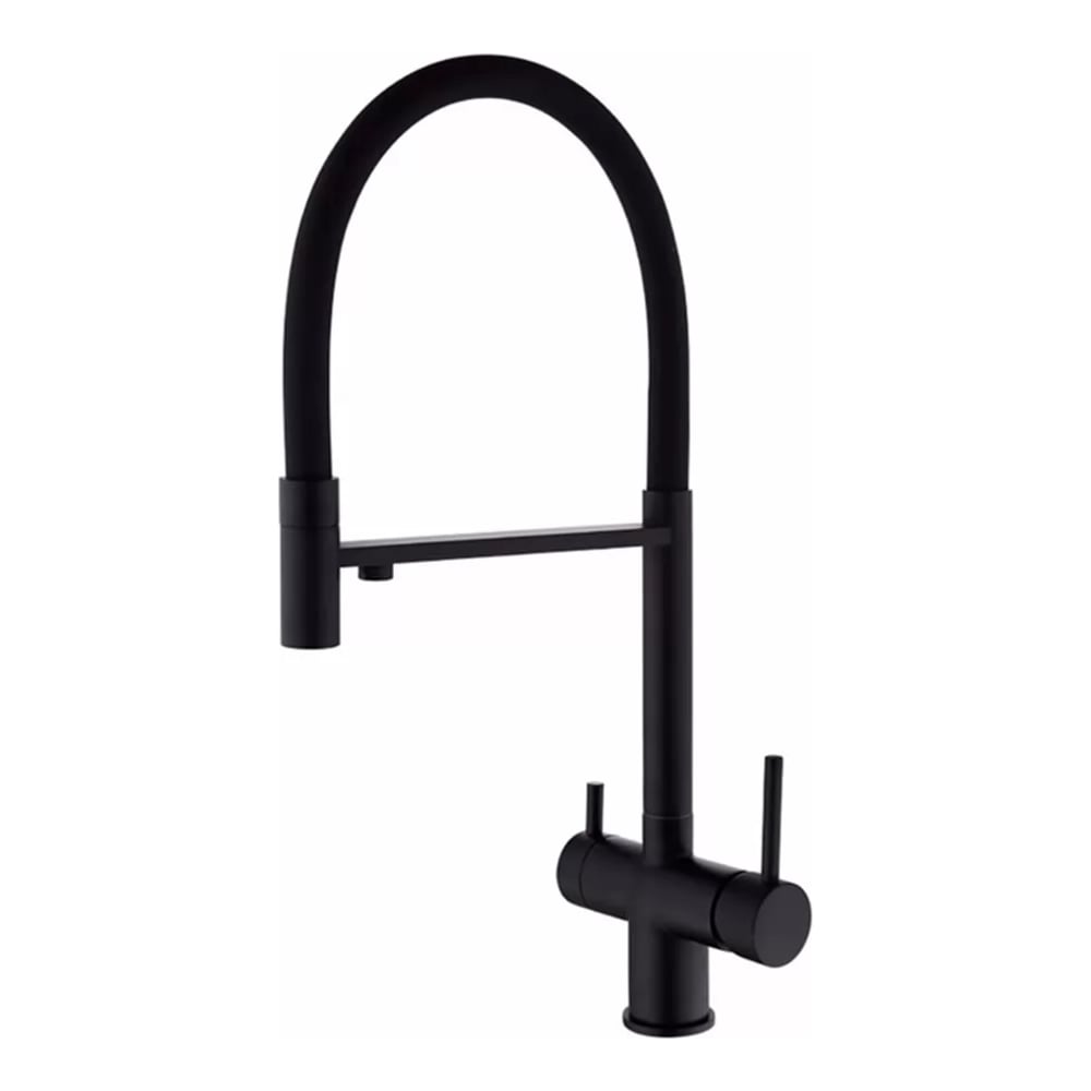 Изображение товара Однорычажный смеситель для кухни ViEiR V15039 C-X с гибким изливом и подключением к фильтру