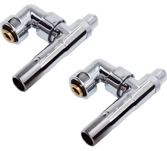 Изображение товара Вентиль угловой для полотенцесушителя VIEIR подключение 3/4х 1/2 внутренняя/наружна резьба, поворотный VSFH60