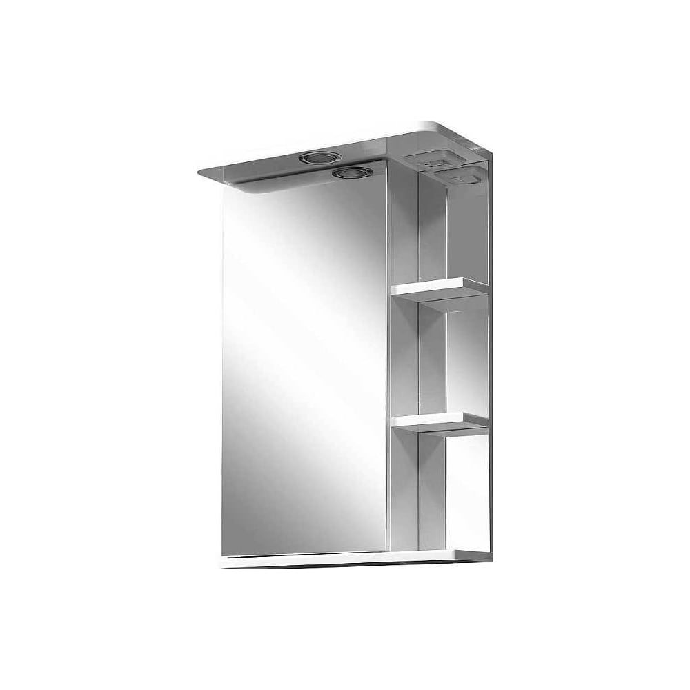 Изображение товара Зеркало-шкаф Stella Polar Нелея 45С левое белый с подсветкой