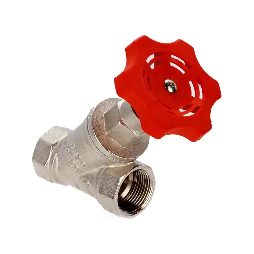 Изображение товара Вентиль прямоточный запорно-регулировочный VIEIR 3/4 GL184 для водопроводных систем